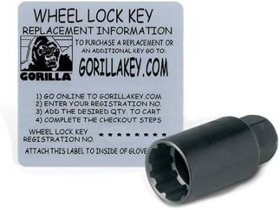 Gorilla Automotive - Gorilla Automotive 47179NBC Wheel Lock Set