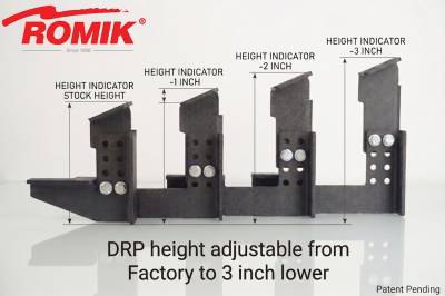 Romik - Romik 21737419 Sport Utility Running Board Set for 2025 Toyota Land Cruiser