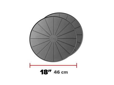 Weathertech - WeatherTech 8A18CST2PKBK Plant Mats