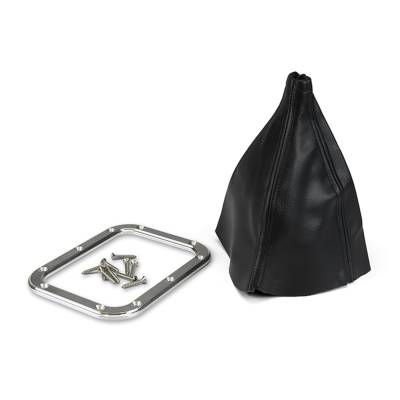 Lokar - Lokar 70-BFMB Billet Rectangular Floor Mount Shift Boot Kit