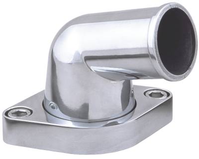 Trans-Dapt Performance - Trans-Dapt 6016 Alu. 15-DEG Swivel Style Water Neck O-Ring BB Chevy Seal SB V8