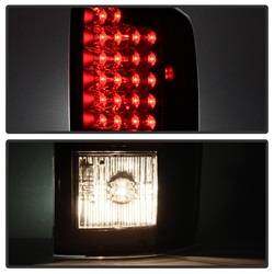 Spyder Auto - Spyder Auto 5078117 LED Taillights Black/Smoke for Dodge RAM Trucks