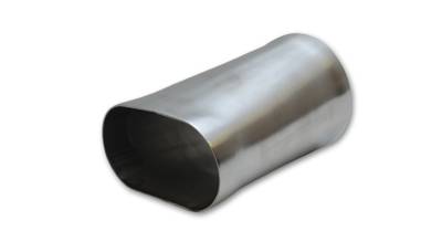 Vibrant Performance - Vibrant 13171 3.5" Oval 3.5" OD Round Transition Adapter 6" Long