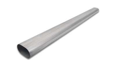 Vibrant Performance - Vibrant 13182 3" Oval Nominal Straight Tubing 5' Long