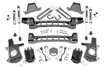 Rough Country Suspension Systems - Rough Country 23470 6" V2 Suspension Lift for 99-06 Silverado/Sierra 1500 RWD
