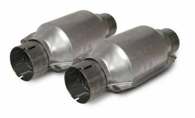 SLP Performance - SLP Performance M31040 High-Flow Catalytic Converters Pair for 96-10 Mustang GT