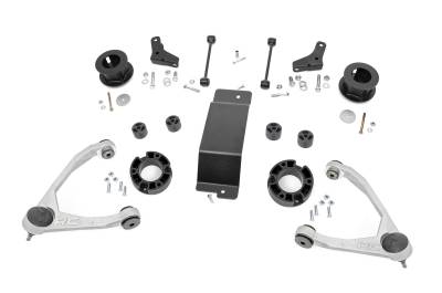 Rough Country Suspension Systems - Rough Country 20601 3.5" Forged UCA Lift Kit for 07-13 Avalanche 1500