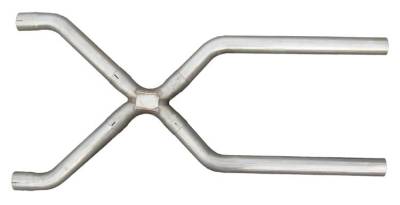 Pypes Performance Exhaust - Pypes XVA13 3" Stainless Steel Intermediate Exhuast X-Pipe Kit Universal