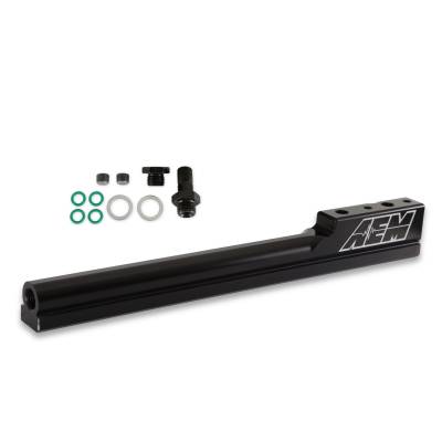 AEM Electronics - AEM 25-100BK High Volume Fuel Rail Black 1994-2001 Acura Integra