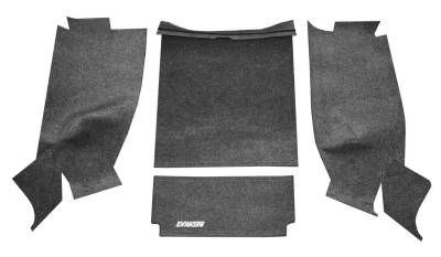 BedRug - Bed Rug BRCJ81R Classic Carpeted Floor Liner-Rear/Cargo for 81-86 Jeep CJ