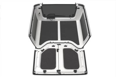 BedRug - Bed Rug Front/Rear Carpeted Hardtop Headliner for JL 2DR HLJL182DRK