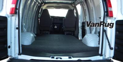 BedRug - Bed Rug VRG96 VanRug Carpeted Cargo Area Floor Liner for 96-25 Express/Savanna
