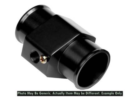 BLOX - BLOX Racing BXGA-00100-BK 28mm Anodized Black Water Temperature Sensor Adapter