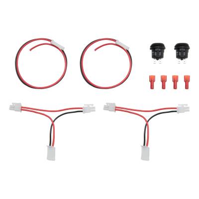 ARIES - ARIES 3020000 ActionTrac Door Delete Kit for 07-18 Jeep Wrangler JK