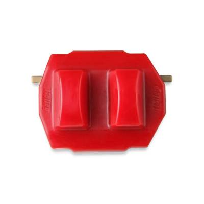 Hooker BlackHeart - Hooker BlackHeart 71221017HKR Engine Mount Insert Red for Buick/Chevy/GMC