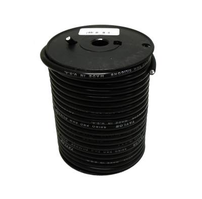 Taylor Cable - Taylor Cable 35072 8mm Spiro Wound Ignition Wire Bulk Roll 100 ' Black