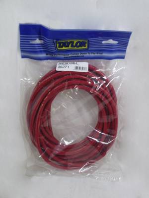Taylor Cable - Taylor Cable 35271 8mm Spiro Wound Ignition Wire Bulk Roll 30' Red