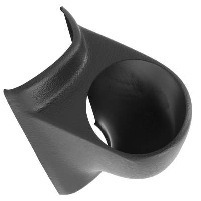 AutoMeter - AutoMeter 10102 Black Single Pillar Pod Mount 2-5/8" 79-93 Ford Mustang FOX Body