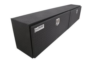 Dee Zee - Dee Zee DZ71TB 90" Black Tread Aluminum Specialty Series Top Sider Tool Box