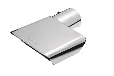 Gibson Performance Exhaust - Gibson Performance 500430 6"x2.75" Polished 304 Stainless Exhaust Tip