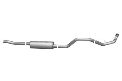 Gibson Performance Exhaust - Gibson Performance 619713 Single Cat-Back Exhaust Stainless 98-01 Ranger 2.5L