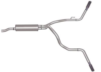 Gibson Performance Exhaust - Gibson Performance 66566 Dual Extreme Cat-Back Exhaust System Stainless