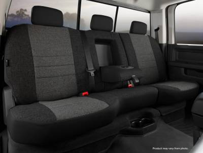 FIA - FIA OE32-54 CHARC OE REAR 40/60 Seat Cover for Dodge RAM 2500-5500 19-24
