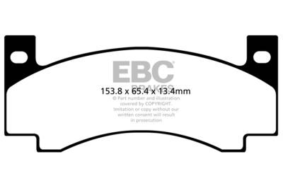 EBC Brakes - EBC Brakes DP21176 Greenstuff 2000 Series Sport Brake Pads