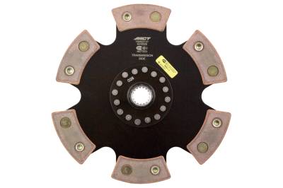 Advanced Clutch - Advanced Clutch 6240026 ACT 6 Pad Rigid Race Clutch Disc