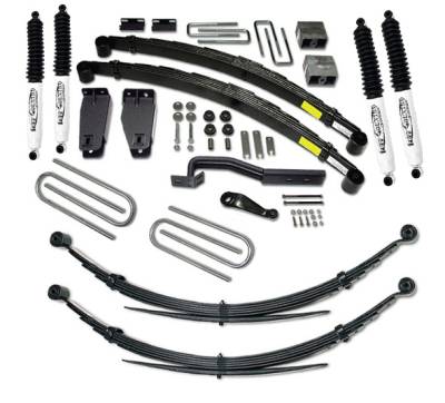 Tuff Country - Tuff Country 26834KN 6" Lift Kit w/Rear Springs Shocks 97 Ford F250 4WD 351 V8