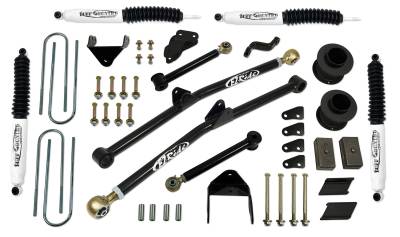 Tuff Country - Tuff Country 36224KN 6" Long Arm Lift/Rear Shocks for 07-08 RAM 2500/3500 w/Coil