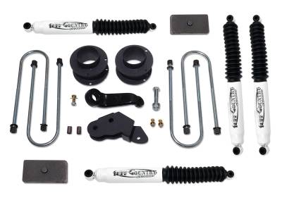 Tuff Country - Tuff Country 33119KN 3" Lift/Coil Springs Spacers Shock for 13-18 RAM 3500 4WD
