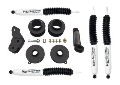 Tuff Country - Tuff Country 33131KN 3" Lift/FR/RR Coil Spacers Shocks for 14-18 RAM 2500 4WD