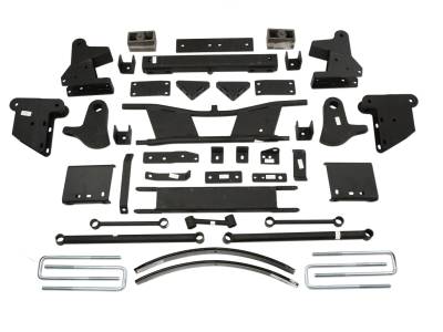 Tuff Country - Tuff Country 35940 5.5" Lift EZ-Ride w/Rear Add-A-Leaf No Shock for 97-99 Dakota
