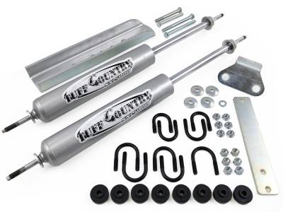 Tuff Country - Tuff Country 66280 Dual Steering Stabilizer for 80-97 Bronco/F150/F250/F350 4WD