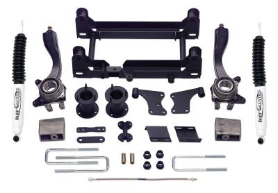 Tuff Country - Tuff Country 55906KH 5" Lift Kit w/Knuckles 1Pc Sub-FRAMe w/Shocks for 04 Tundra