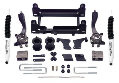 Tuff Country - Tuff Country 55906KN 5" Lift Kit w/Knuckles 1Pc Sub-FRAMe w/Shocks for 04 Tundra