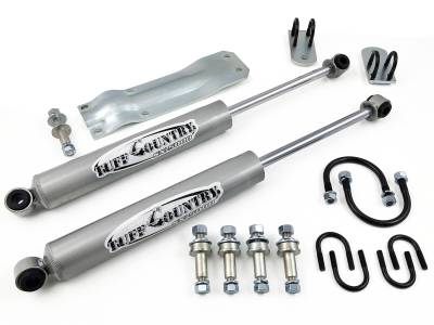 Tuff Country - Tuff Country 66170 Dual Steering Stabilizer for 69-93 Chevy/Dodge/Ford/GMC 4WD