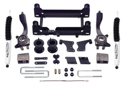 Tuff Country - Tuff Country 55907KN 5" Lift Kit w/Knuckle 1Pc Sub-FRAMe Shocks for 05-06 Tundra