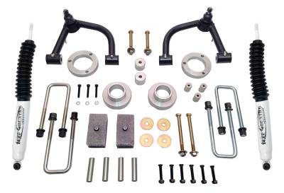 Tuff Country - Tuff Country 54035KN 4" Lift Kit/Front UCA's w/Shocks for 15-18 Toyota Hilux 4WD