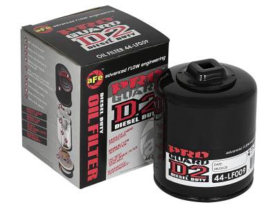 aFe Power - aFe 44-LF009 ProGuard D2 Oil Fluid Filter for 75-08 Chevy/Buick/Cadillac