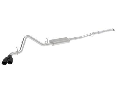 aFe Power - aFe 49-34109-B 3" Vulcan Cat-Back Exhaust System for 19-25 Silv/Sra 1500 2.7L