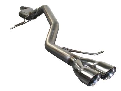 aFe Power - aFe 49-46401 Large Bore 2.5" Cat-Back Exhaust System for 11-14 VW Jetta TDI 2.0L