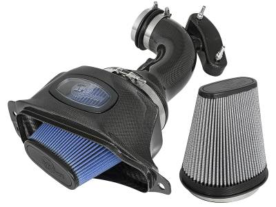 aFe Power - aFe 52-74201-C Black Series Cold Air Intake Carbon Fiber for 14-19 Corvette 6.2L