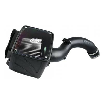 S&B Filters - S&B Filters 75-5102D Cold Air Intake Kit-Dry Filter Silverado/Sierra 6.6L