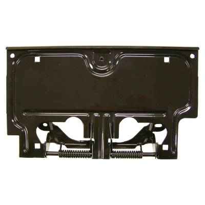 Crown Automotive Jeep Replacement - Crown Automotive 55007403 License Plate Bracket for Jeep Wrangler YJ