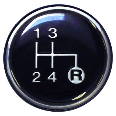 Crown Automotive Jeep Replacement - Crown J3241067 Gear Shift Knob INSERT for Jeep Cherokee XJ CJ5/CJ7/Scrambler