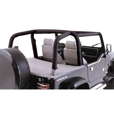 Rugged Ridge - Rugged Ridge 13612.15 Full Roll Bar Cover Kit for Jeep Wrangler