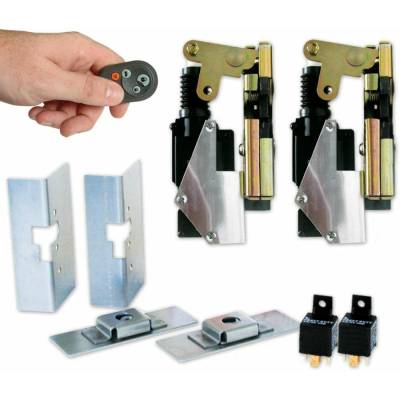 Autoloc - Autoloc AUTBCSMPR Small Power Bear Claw Door Latches w/Remotes