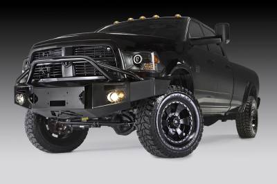 Fab Fours - Fab Fours DR10-A2952-1 Premium Heavy Duty Winch Front Bumper for 10-18 RAM 2500
